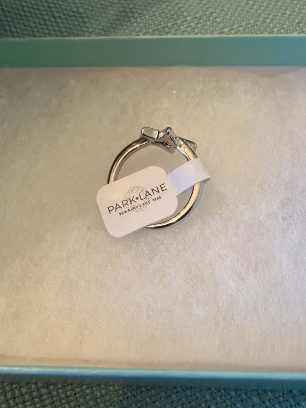 NWT Park Lane Silver Star Ring - Size 7 - Picture 3 of 5